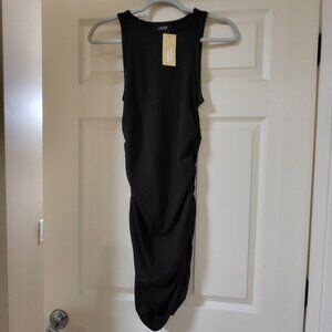 Cider Black Backless Dress